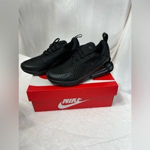 Nike Air Max 270 "Black" Grade School Boys' Shoe